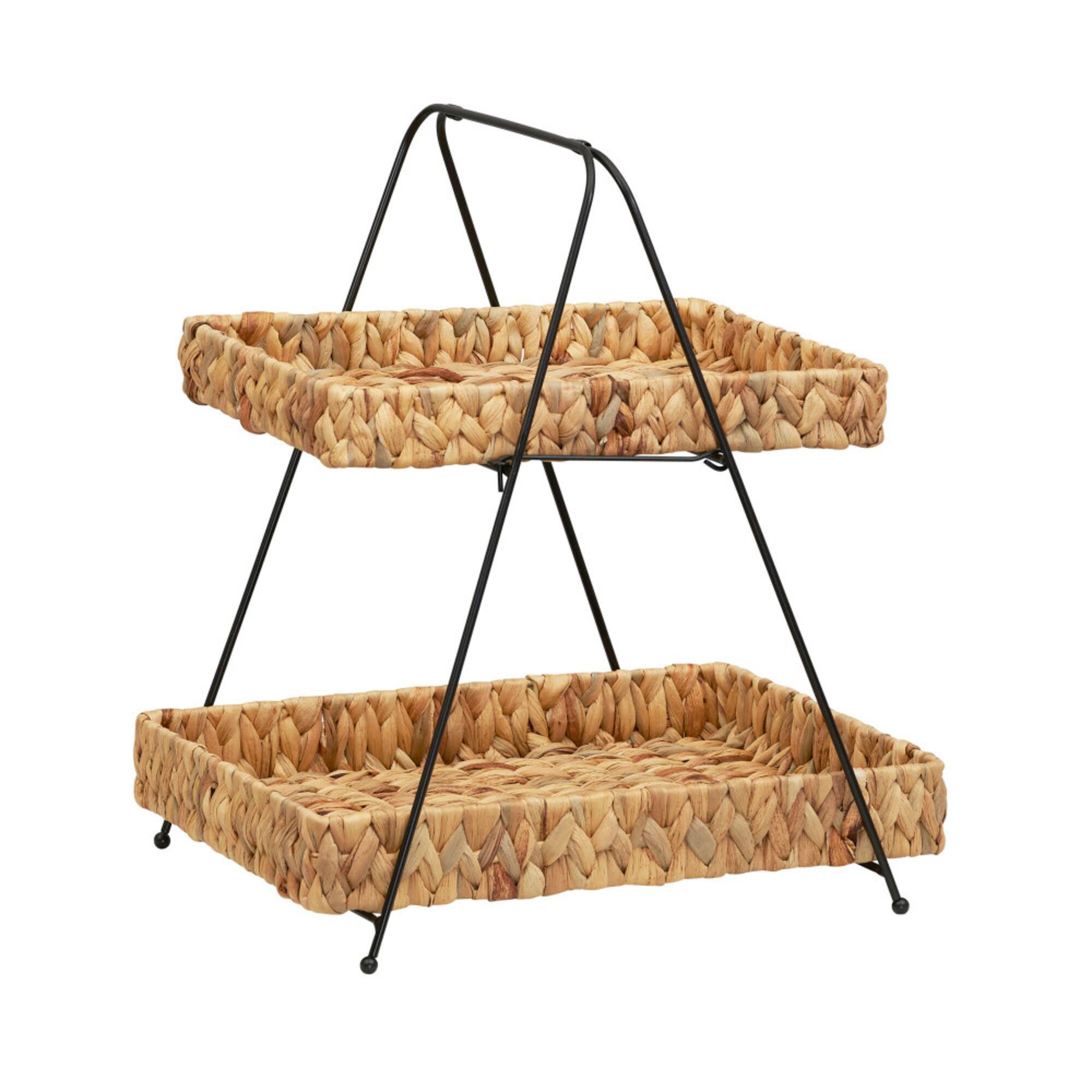 Household Essentials 2-Tier Basket Tray